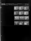 Two men; Flooding (12 Negatives), June 8-9, 1964 [Sleeve 22, Folder b, Box 33]